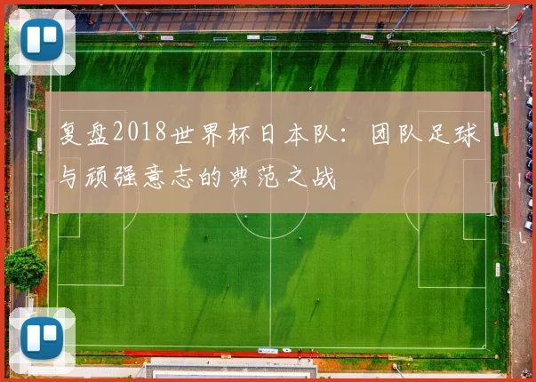 复盘2018世界杯日本队：团队足球与顽强意志的典范之战